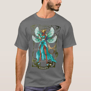 Taurus Anime Birthday Fairy Fairies Taurus Black G T-shirt