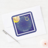 Taurus April 21 to May 20 Aufkleber Vierkante Sticker (Envelop)