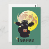 Taurus April 21 to May 20 Postcards Briefkaart (Voorkant / Achterkant)