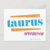 Taurus Aqua Briefkaart (Voorkant)