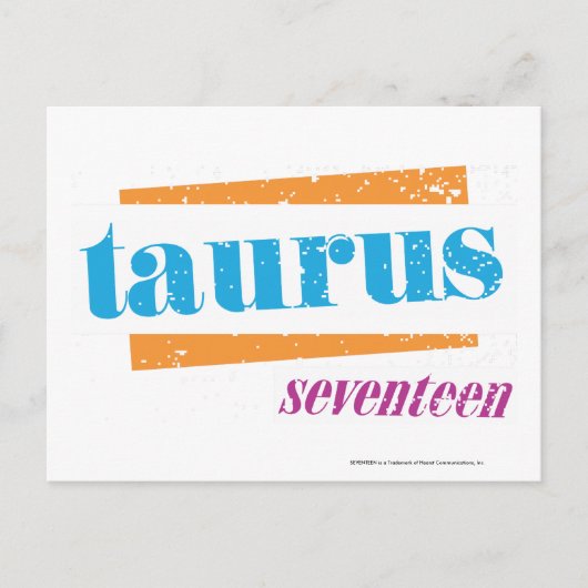 Taurus Aqua Briefkaart (Voorkant)