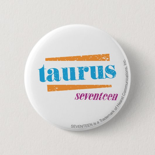 Taurus Aqua Ronde Button 5,7 Cm (Voorkant)