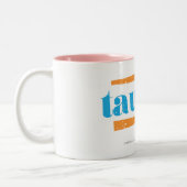 Taurus Aqua Tweekleurige Koffiemok (Links)