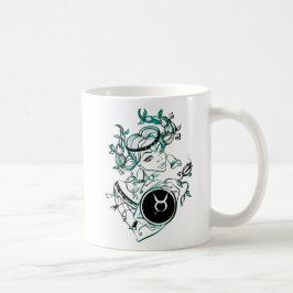 Taurus Art Deco Lady Koffiemok