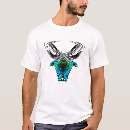 Taurus – Artistic Zodiac Graphic T-Shirt (Voorkant)