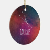 Taurus Astrologie Keramisch Ornament (Rechts)