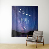 Taurus | Astrologie Tapijt met persoonlijke touch Wandkleed (In situ)