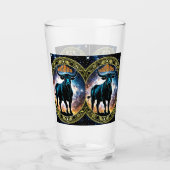 Taurus astrologie teken glas (Voorkant)