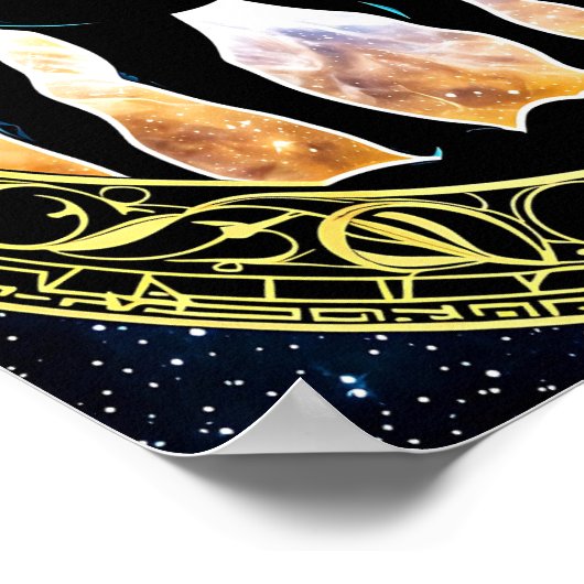 Taurus astrologie teken poster (Hoek)