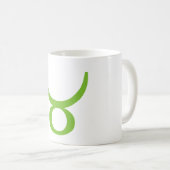 Taurus Astrologisch Symbool, Zodiac-Mok Koffiemok (Voorkant rechts)