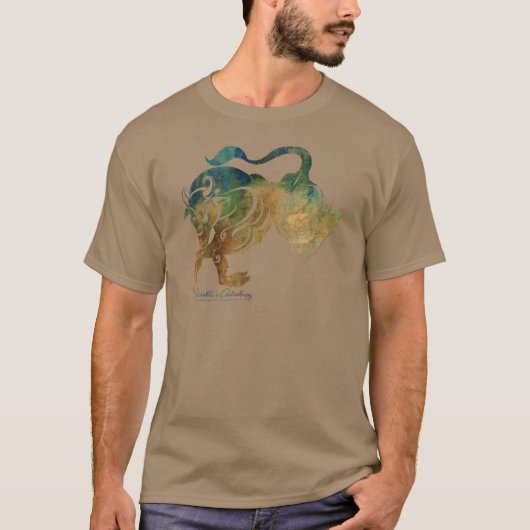 Taurus Astrology Apparel T-shirt (Voorkant)