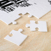 Taurus Astrology Zodiac Sign Word Cloud Legpuzzel (Zijkant)