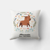 Taurus Baby - Dierenriem Thema Kussen (Achterkant)