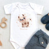 Taurus Baby: "Kleine Stier's Celestial Comfort" Romper