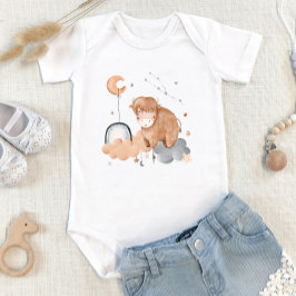 Taurus Baby: Tiny Bull's Celestial Personalized Romper