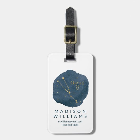 Taurus Bagagelabel (Voorkant verticaal)