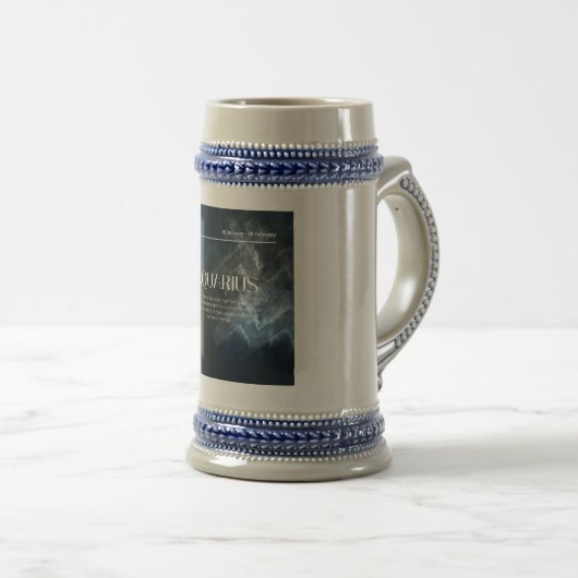 Taurus Beer Stein Bierpul (Voorkant rechts)