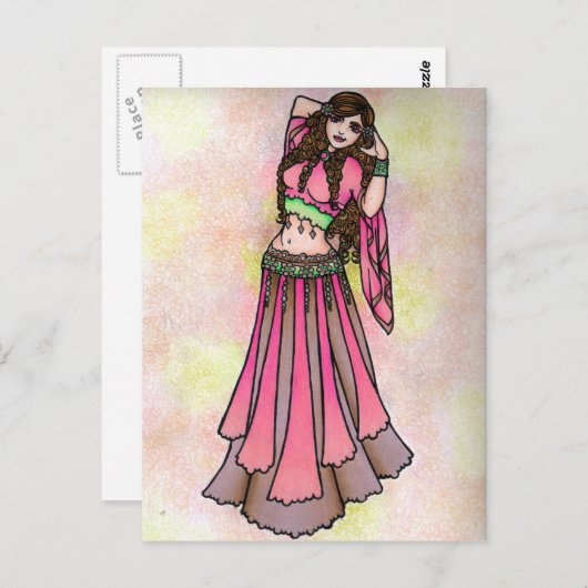 Taurus Belly Dancer Briefkaarten (Voorkant / Achterkant)