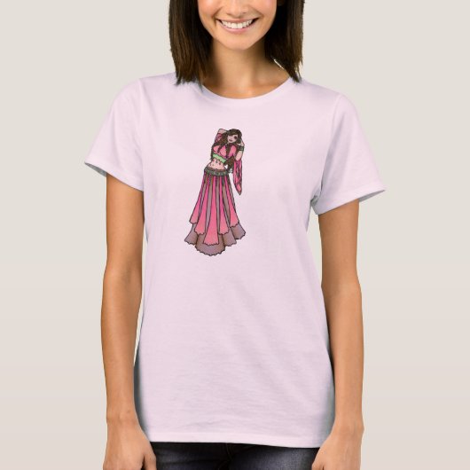 Taurus Belly Dancer T-shirt (Voorkant)