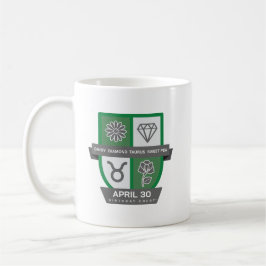 Taurus Birthday Crest™ for April 20-30 Mug Koffiemok