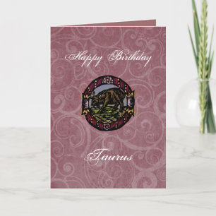 Taurus Birthday Kaart