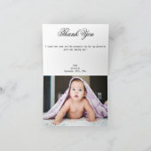 Taurus Blue Impressionist schilderstijl met Gold Bedankkaart (Binnen)