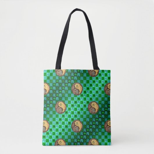 Taurus & Brandweerhond Tote Bag (Voorkant)