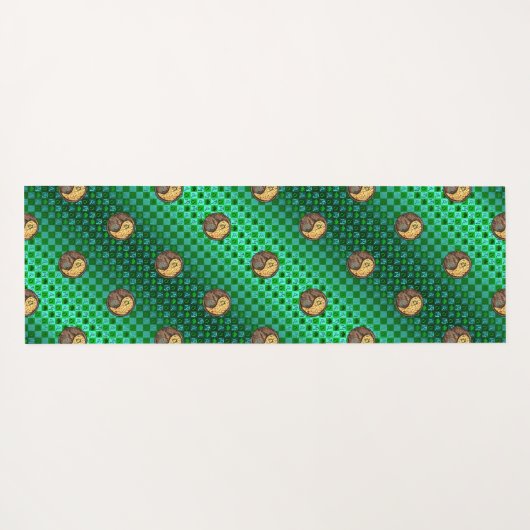 Taurus & Brandweerhond Yogamat (Achterkant (horizontaal))