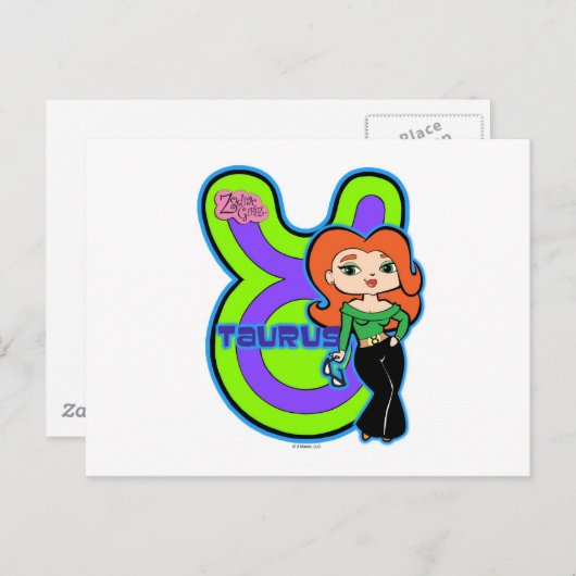 Taurus Briefkaart (Voorkant / Achterkant)