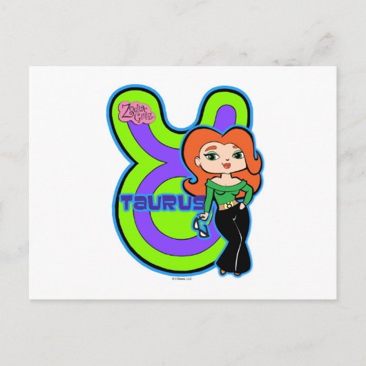 Taurus Briefkaart (Voorkant)