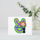 Taurus Briefkaart (Staand voorkant)