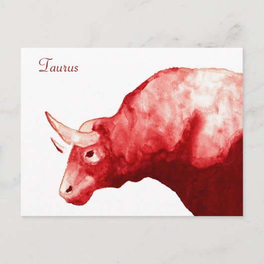 Taurus Briefkaart (Voorkant)