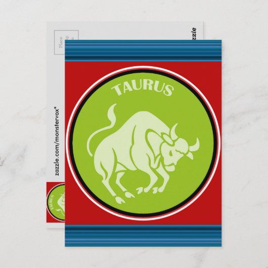 Taurus Briefkaart (Voorkant / Achterkant)