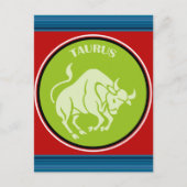 Taurus Briefkaart (Voorkant)