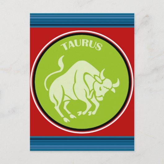 Taurus Briefkaart (Voorkant)