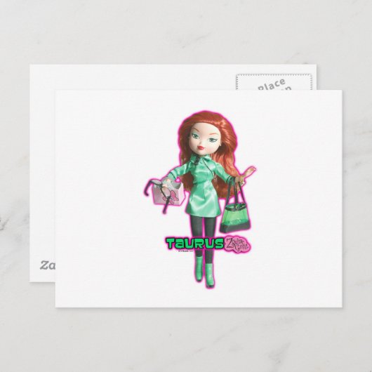 Taurus Briefkaart (Voorkant / Achterkant)