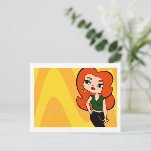 Taurus Briefkaart (Staand voorkant)