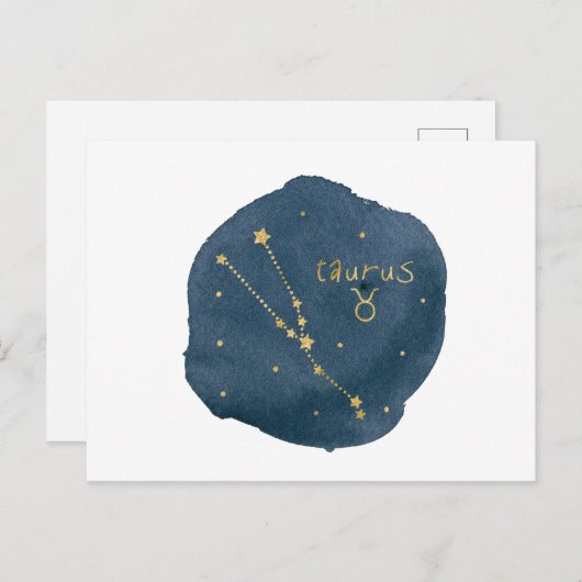 Taurus Briefkaart (Voorkant / Achterkant)