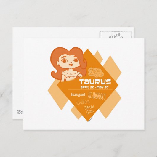 Taurus Briefkaart (Voorkant / Achterkant)