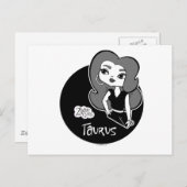 Taurus Briefkaart (Voorkant / Achterkant)