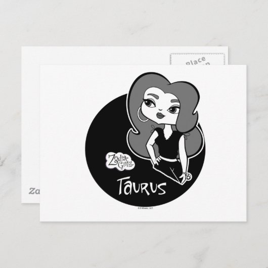 Taurus Briefkaart (Voorkant / Achterkant)