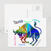 Taurus Briefkaart (Voorkant / Achterkant)