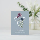 Taurus Briefkaart (Staand voorkant)
