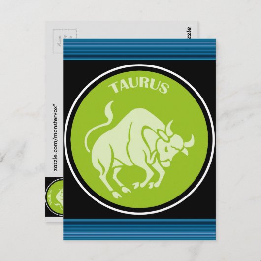 Taurus Briefkaart (Voorkant / Achterkant)