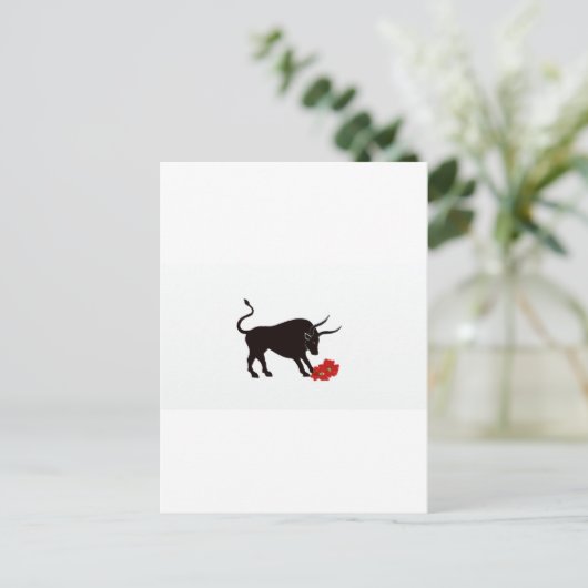 taurus briefkaart (Staand voorkant)