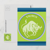 Taurus Briefkaart (Voorkant / Achterkant)