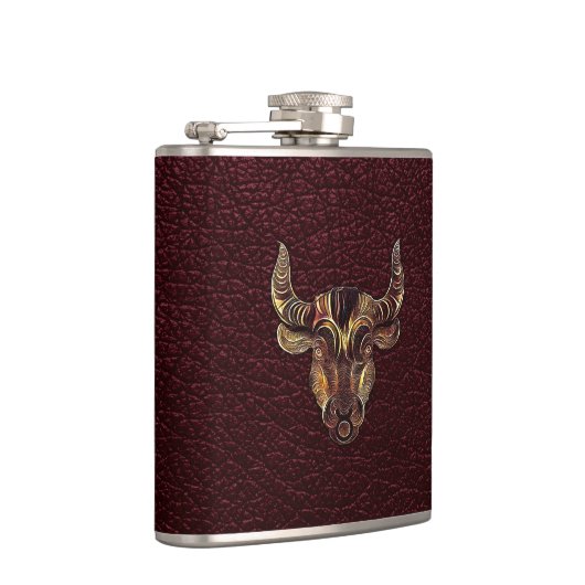 Taurus Bronze Heupfles (Rechts)