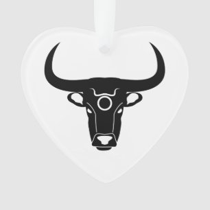 taurus bull astrology zodiahoroscoop symbool ornament