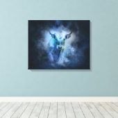 Taurus Bull Canvas Afdruk (Insitu (Houten vloer))