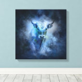 Taurus Bull Canvas Afdruk (Insitu (Houten vloer))